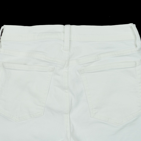 JCREW Size 28 9" Toothpick Jeans in White Wash - $128 BQ310 - Picture 5 of 5